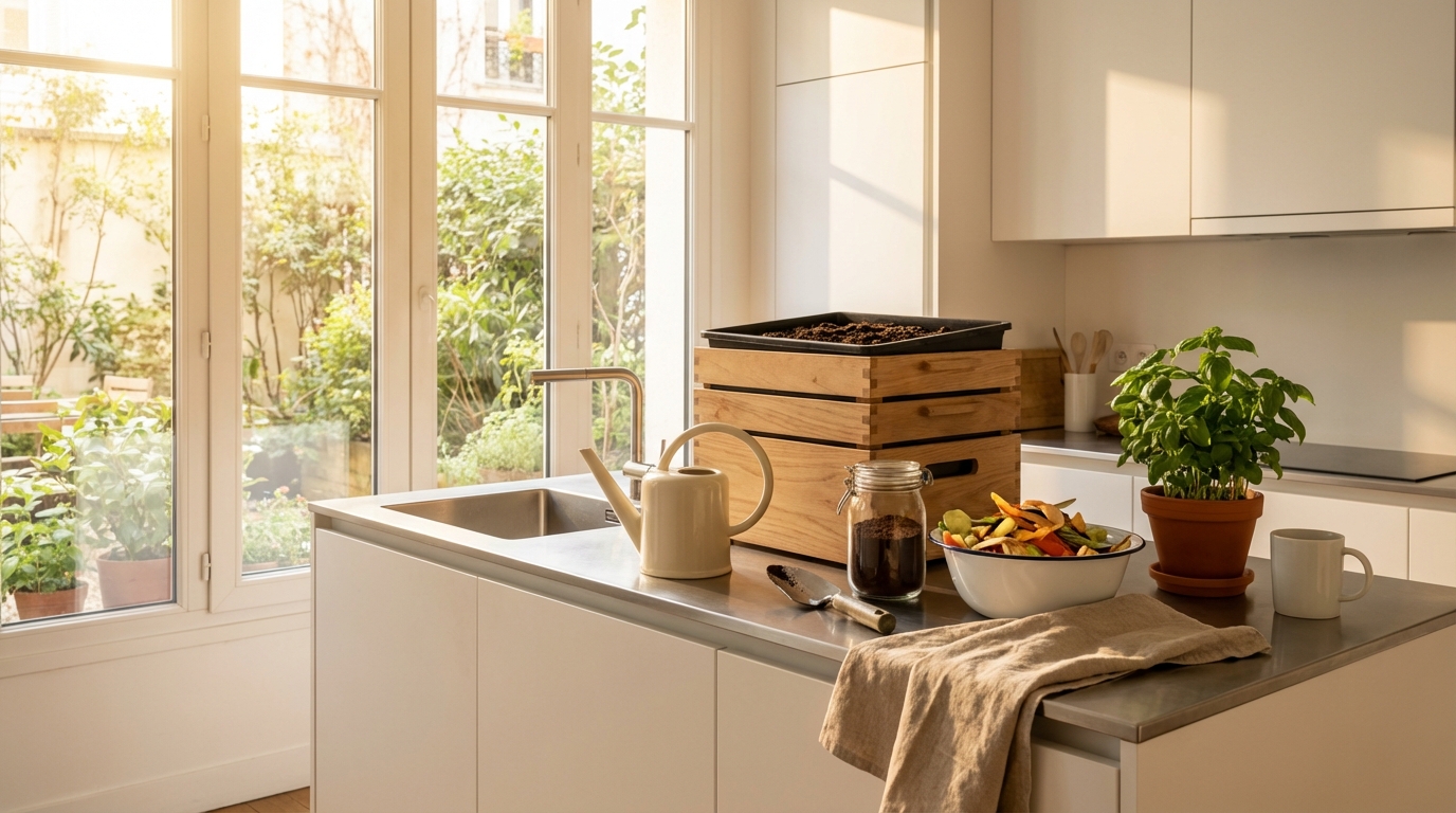 Composter en Appartement : Guide Pratique sans Odeurs ni Contraintes